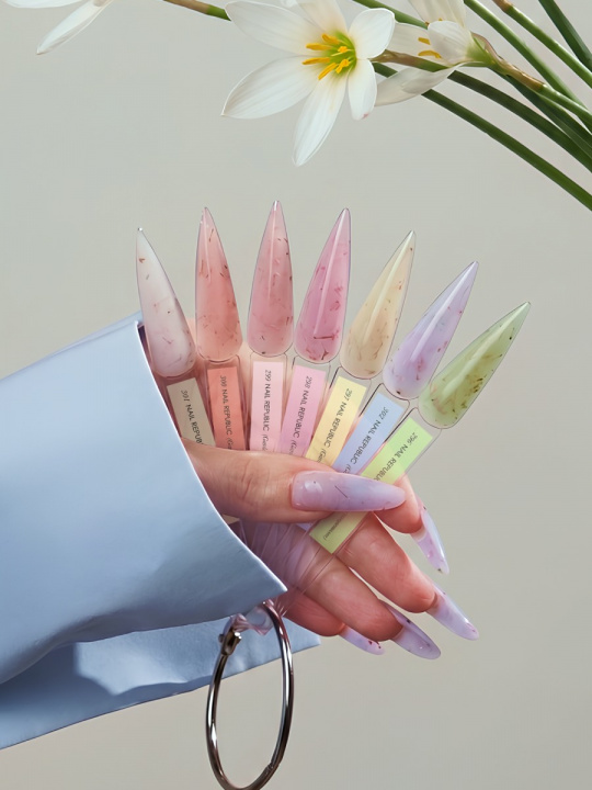 Гель с сухоцветами Garden gel №297 NR, 15гр			