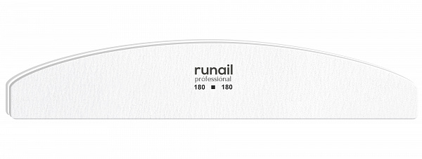 Пилка белая лодка 180/180 (арт. 4683), RuNail