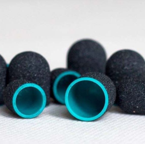 АКЦИЯ! Колпачки черные d 10 мм, мелкая крошка (10-220) MEDCAPS, 1шт
