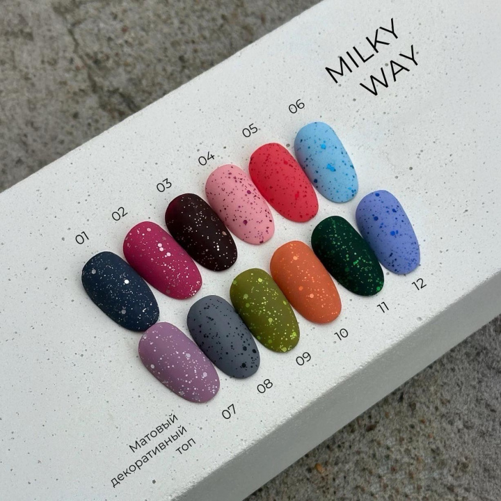 Топ матовый Milky Way 08 TopShopNails, 15мл