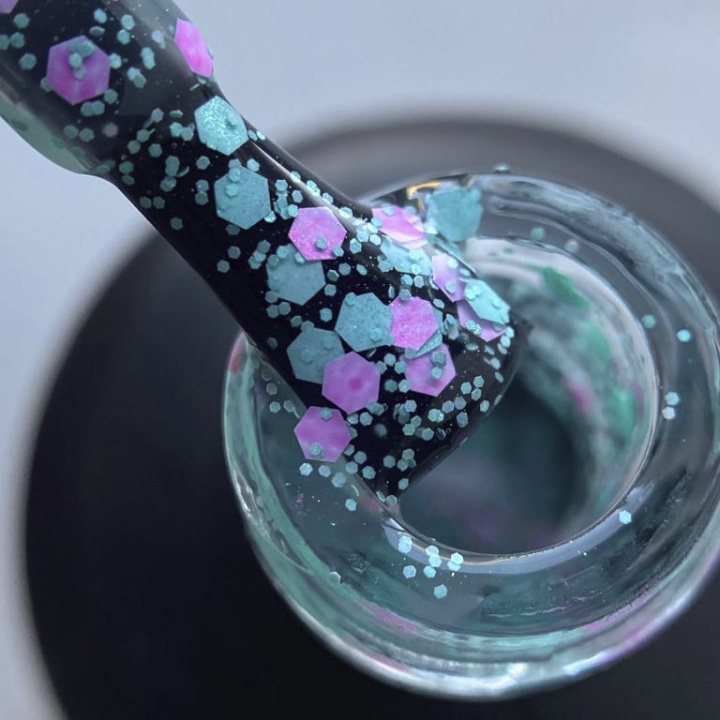 Топ Confetti matte 03 TopShopNails, 15мл