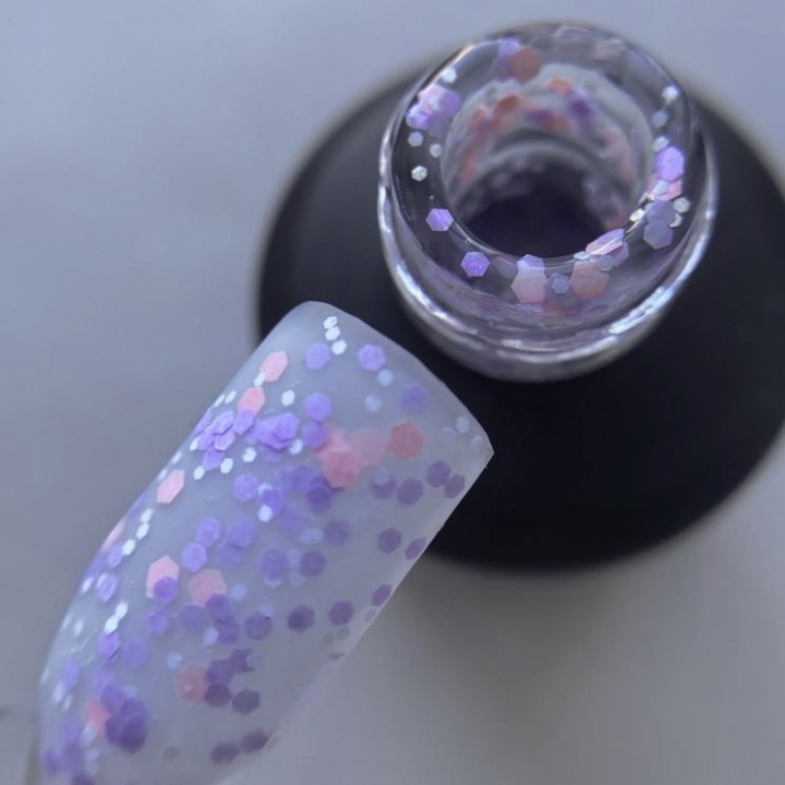Топ Confetti matte 04 TopShopNails, 15мл
