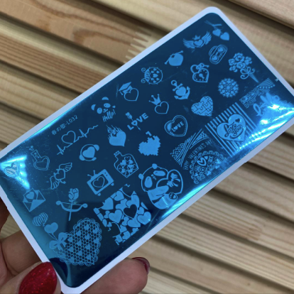 «BF» Пластина для стемпинга L-032