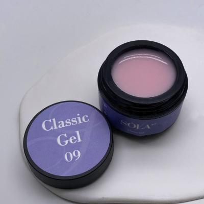Классик гель Classic Gel 09 SOLAlove, 50гр