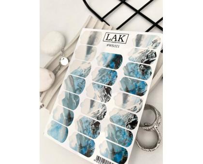 «BF» Плёнка для ногтей LAK  №WS021