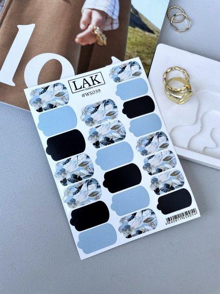 «BF» Плёнка для ногтей LAK  №WS039