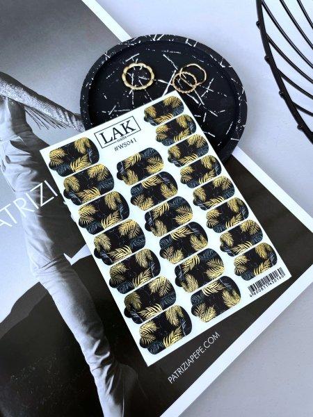 «BF» Плёнка для ногтей LAK  №WS041