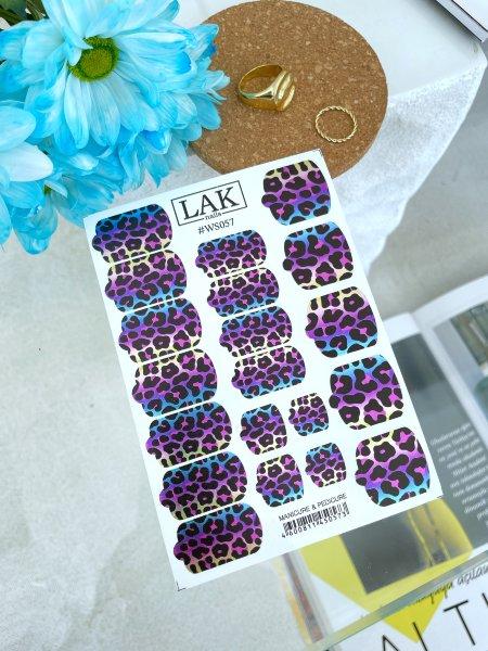 «BF» Плёнка 2в1 manicure & pedicure №WS057 LAK