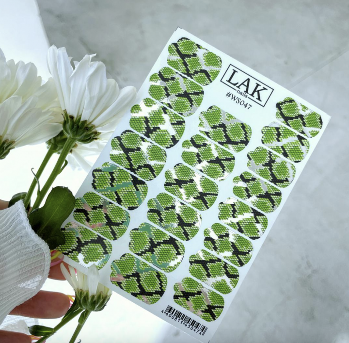 «BF» Плёнка для ногтей LAK  №WS047