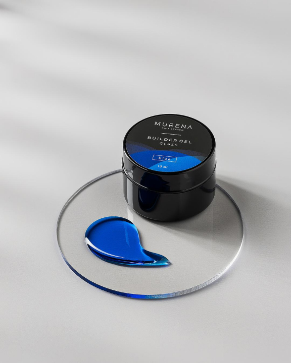 Гель Builder Gel Glass blue MURENA, 20мл