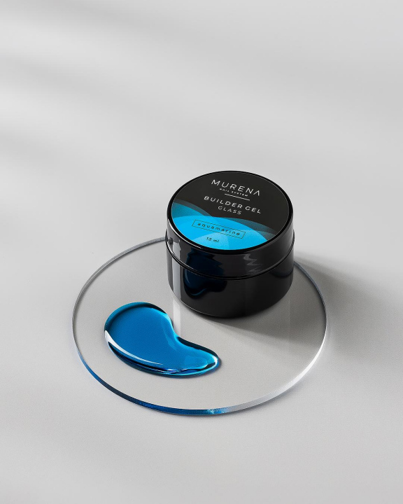 Гель Builder Gel Glass aquamarine MURENA, 15мл