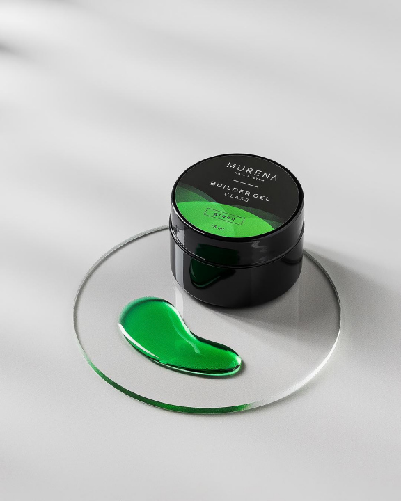 Гель Builder Gel Glass green MURENA, 15мл
