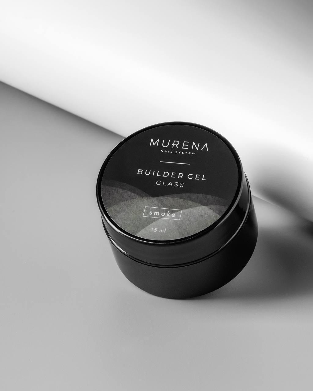 Гель Builder Gel Glass smoke MURENA, 15мл
