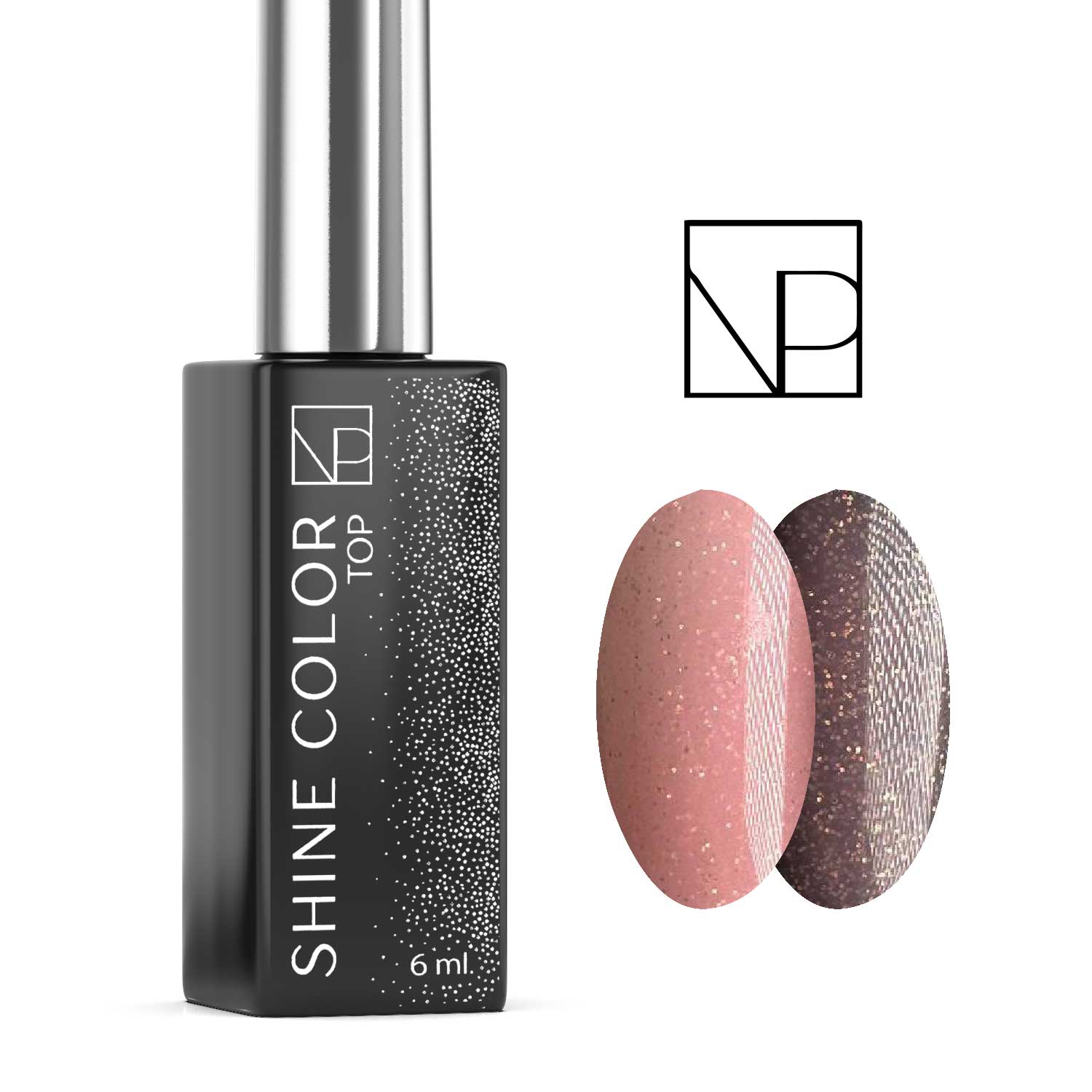 Цветной топ Shine Color Top 7 Nartist, 6мл