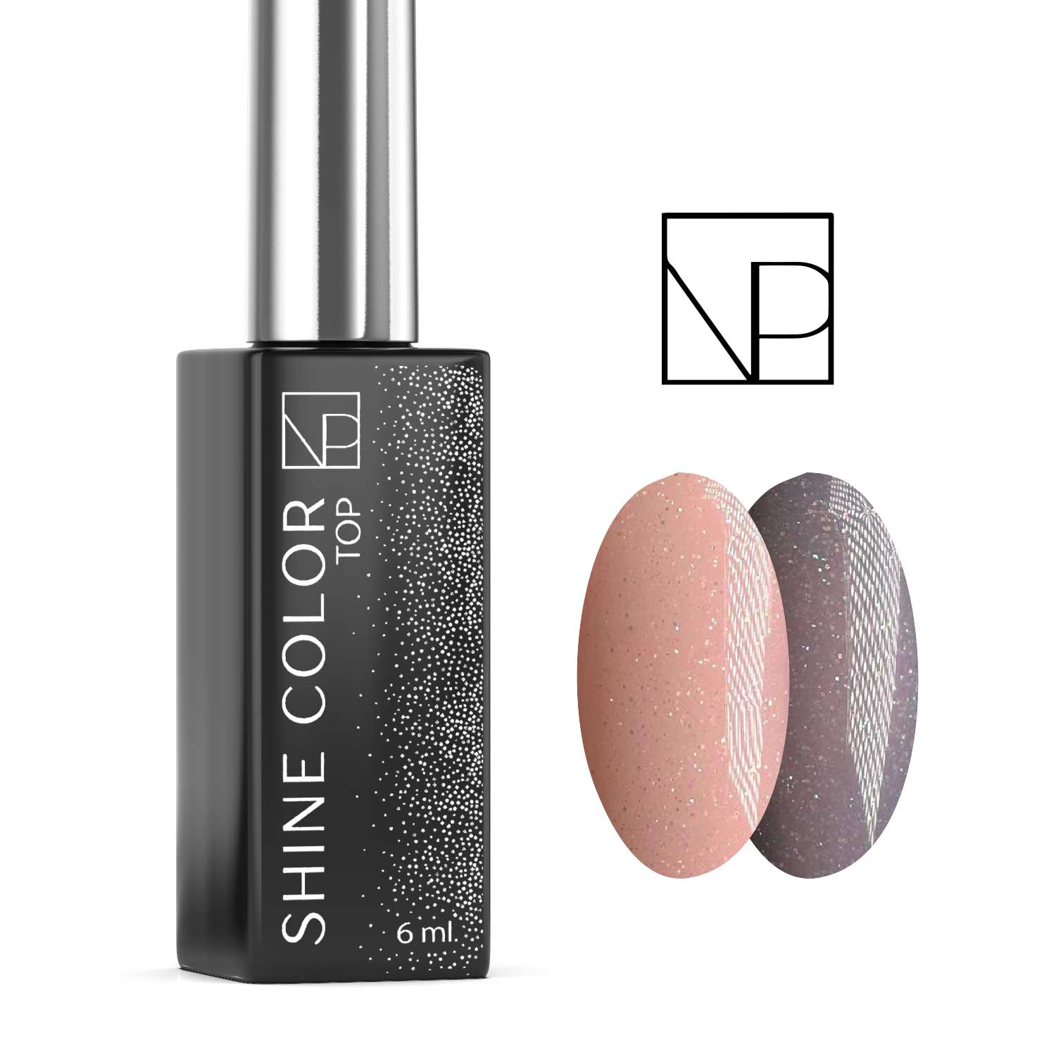 Цветной топ Shine Color Top 4 Nartist, 6мл