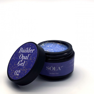Моделирующий гель Builder Opal Gel 02 SOLAlove, 15гр
