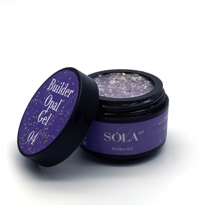 Моделирующий гель Builder Opal Gel 04 SOLAlove, 15гр