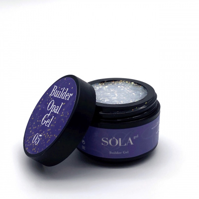 Моделирующий гель Builder Opal Gel 05 SOLAlove, 15гр
