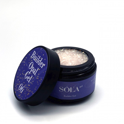 Моделирующий гель Builder Opal Gel 06 SOLAlove, 15гр