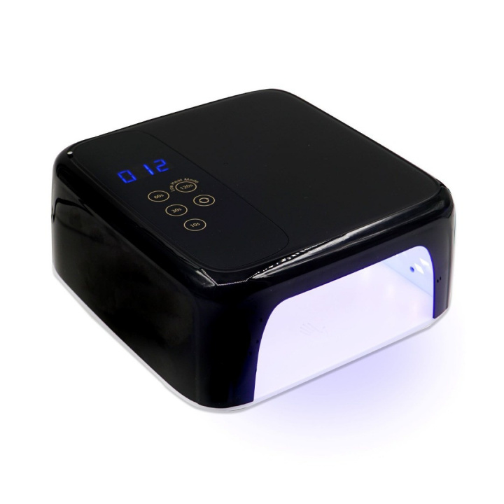 Лампа LED/UV 602 Pro (черная) без аккумулятора, 72 Вт (гарантия 3мес)