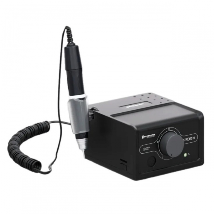 Аппарат для маникюра Strong 211/H400RU (черный, 37 000 об/мин) без педали (гарантия 12мес)
