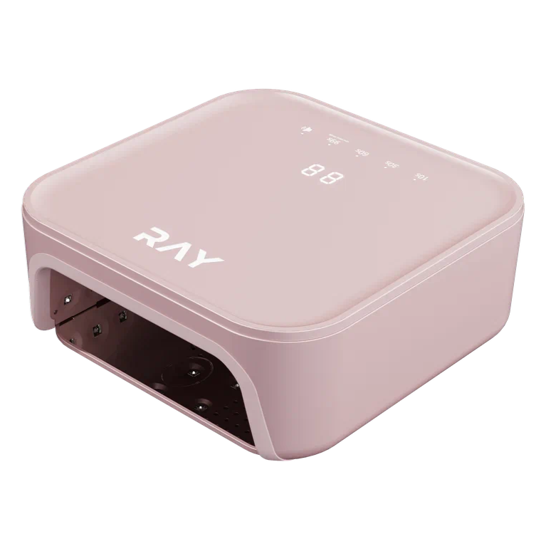 Лампа для сушки ногтей RAY BASIC розовая (гарантия 12мес)