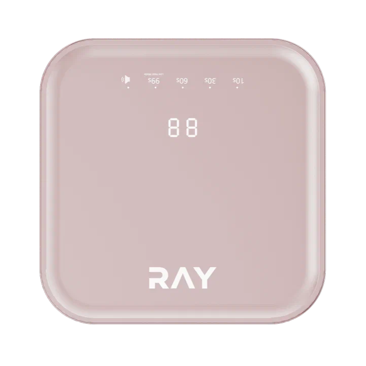 Лампа для сушки ногтей RAY BASIC розовая (гарантия 12мес)